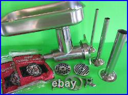 Meat Grinder attachment for Hobart 4212 4812 a200 h600 d300 h660 a120 + EXTRAS