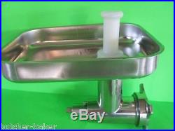Smokehouse Chef Stainless Steel Meat Grinder Parts – Fits Hobart LEM 4212 4812 4412