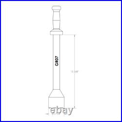 Meat Stomper, Pusher For Meat Grinder Solid Plastic 19.625