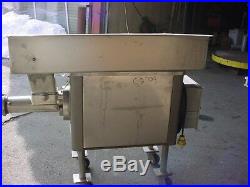Model 4146 HOBART STAINLESS STEEL MEAT GRINDER #32 3-phase electric