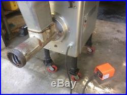 NICE Hobart Commercial Meat Grinder with Feeder Tray, Great Condition with Parts