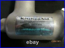NOS KitchenAid Hobart -Metal Food Chopper/Meat Grinder Attachment