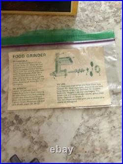 NOS Vintage KitchenAid Hobart All Metal Food Grinder Attachment