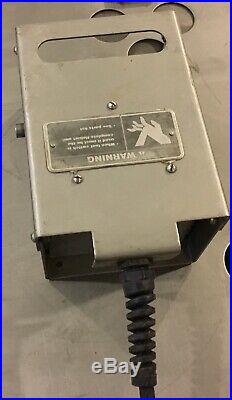 NSF Hobart SS FOOT Activated Pneumatic Machine Switch withElec Switch Meat Grinder