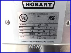 New 2023 Hobart 4812 Countertop Meat Chopper/Grinder 1/2HP, 120v Watch Video