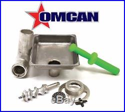 Omcan 10058 #22 Meat Grinder Attachment Fits #22 Hub For Hobart Mixers