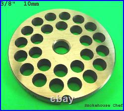 PICK TWO #22 Meat Grinder Plate Disc for Hobart Cabelas LEM Pro Cut Weston
