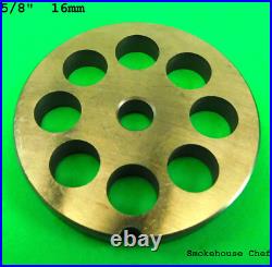 PICK TWO #22 Meat Grinder Plate Disc for Hobart Cabelas LEM Pro Cut Weston