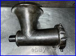 Rare Genuine VTG Hobart Short Shaft Size 32 Meat Grinder Head. Bowl & Cylinder