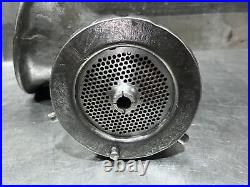 Rare Genuine VTG Hobart Short Shaft Size 32 Meat Grinder Head. Bowl & Cylinder