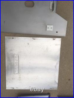 Rare Original OEM Hobart Meat Grinder Panels For Model 2032 With Schematic Panel