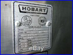 Refurbished Hobart 4146 3 Ph 200v Commercial Stainless Steel 5 HP Meat Grinder