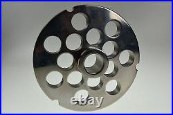 SALE #52 x 3/4 meat grinder plate. Hobart Biro Berklel 1/2 thick