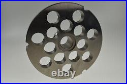 SALE #52 x 3/4 meat grinder plate. Hobart Biro Berklel 1/2 thick