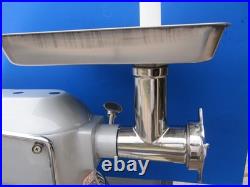 STAINLESS Meat Grinder PLUS FREE Horn FITS General Globe Buffalo Chopper Hobart