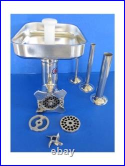 STAINLESS STEEL Meat Grinder Attachment Hobart Univex Mixer
