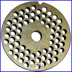 Smokehouse Chef Size 32 X 1/4 (6 Mm) Holes Meat Grinder Plate Disc Fits Hobart 4