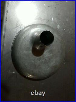 Stainless Steel Round Feed Pan for #12 Meat Grinders