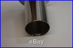 Steel #12 x 2 STAINLESS Meat grinder funnel tube LEM Cabelas Hobart MTN etc