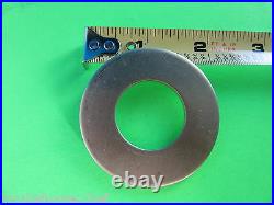 TWO #32 BRASS Thrust Washer for Hobart Meat Grinder Auger Worm 4332 4532