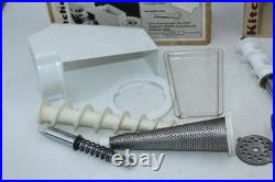 TWO SETS Vintage KITCHEN AID Food/Meat Grinder, Fruit/Vegetable Strainer withBoxes