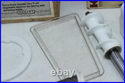 TWO SETS Vintage KITCHEN AID Food/Meat Grinder, Fruit/Vegetable Strainer withBoxes