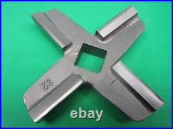 The JEFE Size #32 Meat Grinder Knife. Hobart 4332 4532 4732 8832 8632 4446