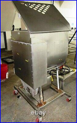 Used Hobart 4346 215 Pound Meat Mixer Grinder With Foot Peddle
