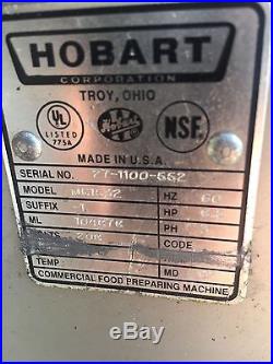 Used Hobart Heavy Duty Commercial Meat Grinder