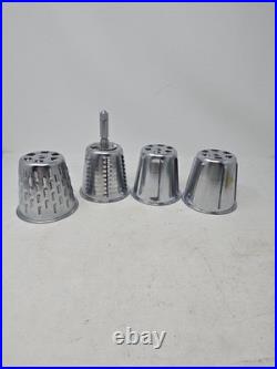 VINTAGE KITCHENAID HOBART ROTOR SLICER SHREDDER ATTACHMENT S68242 Four Piece