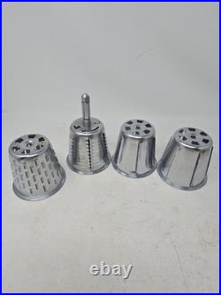 VINTAGE KITCHENAID HOBART ROTOR SLICER SHREDDER ATTACHMENT S68242 Four Piece