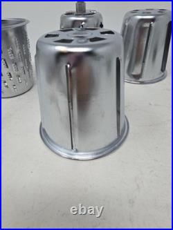 VINTAGE KITCHENAID HOBART ROTOR SLICER SHREDDER ATTACHMENT S68242 Four Piece