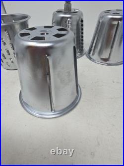 VINTAGE KITCHENAID HOBART ROTOR SLICER SHREDDER ATTACHMENT S68242 Four Piece