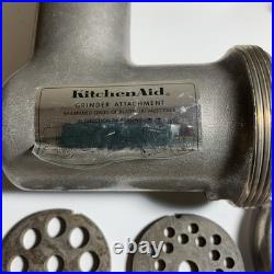 VTG Kitchenaide Hobart Metal Food Grinder Attachment FC Food Chopper KA 3986 USA