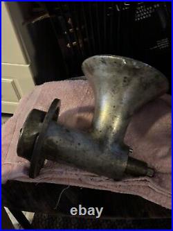 Vintage 1930s Hobart butcher shop? Meat grinder electric With Accessories Works