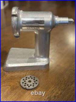 Vintage All Metal Hobart KitchenAid Food Grinder Attachment for Stand Mixers
