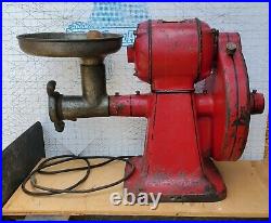 Vintage ENTERPRISE HOBART industrial MEAT grinder ELECTRIC Philadelphia PA usa