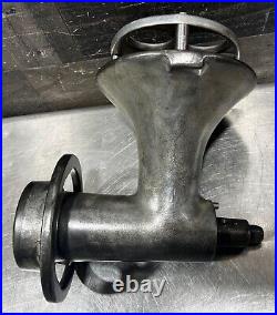 Vintage Hobart 22C/E-FS #22 Funnel-Shaped Meat Chopper Grinder Attachment. 4322