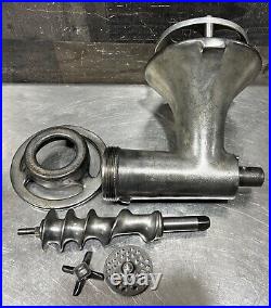 Vintage Hobart 22C/E-FS #22 Funnel-Shaped Meat Chopper Grinder Attachment. 4322