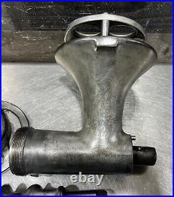 Vintage Hobart 22C/E-FS #22 Funnel-Shaped Meat Chopper Grinder Attachment. 4322