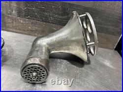 Vintage Hobart 22C/E-FS #22 Funnel-Shaped Meat Chopper Grinder Attachment. 4322