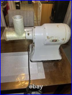 Vintage Hobart 4612 Commercial Meat Grinder, 115V, 1Ph, 1/4HP, 1725 RPM