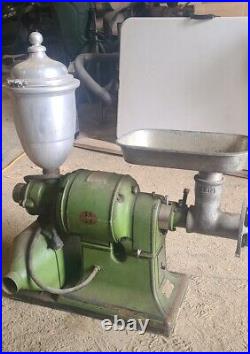 Vintage Hobart Electric Combination Meat And Coffee Grinder Complete Original