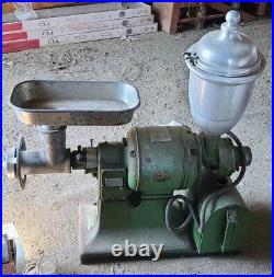 Vintage Hobart Electric Combination Meat And Coffee Grinder Complete Original