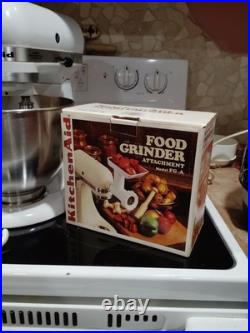 Vintage Hobart KitchenAid Food Grinder Attachment FGA BRAND NEW IN BOX NOS