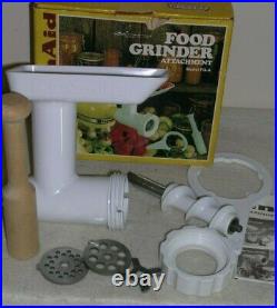 Vintage Hobart KitchenAid Food Grinder Attachment Model FG-A New in Box