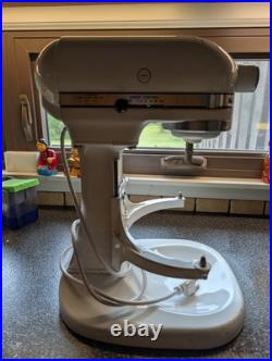 Vintage Hobart KitchenAid K5-A Lift Stand Mixer 10 Speed White For Parts