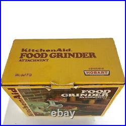 Vintage Hobart Kitchen Aid Food Grinder Attachment Metal Model FG Not Complete