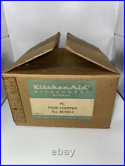 Vintage Hobart Meat/Food Grinder attachment for Kitchenaid