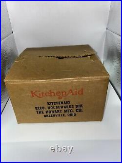 Vintage Hobart Meat/Food Grinder attachment for Kitchenaid